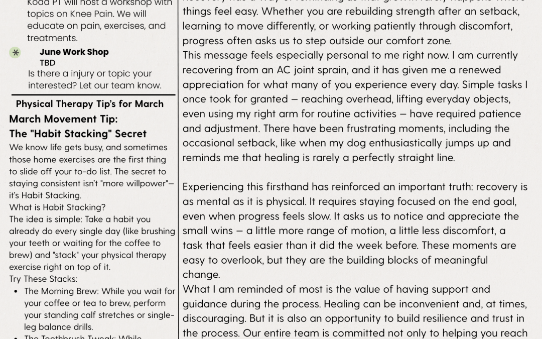 March News Letter 2026